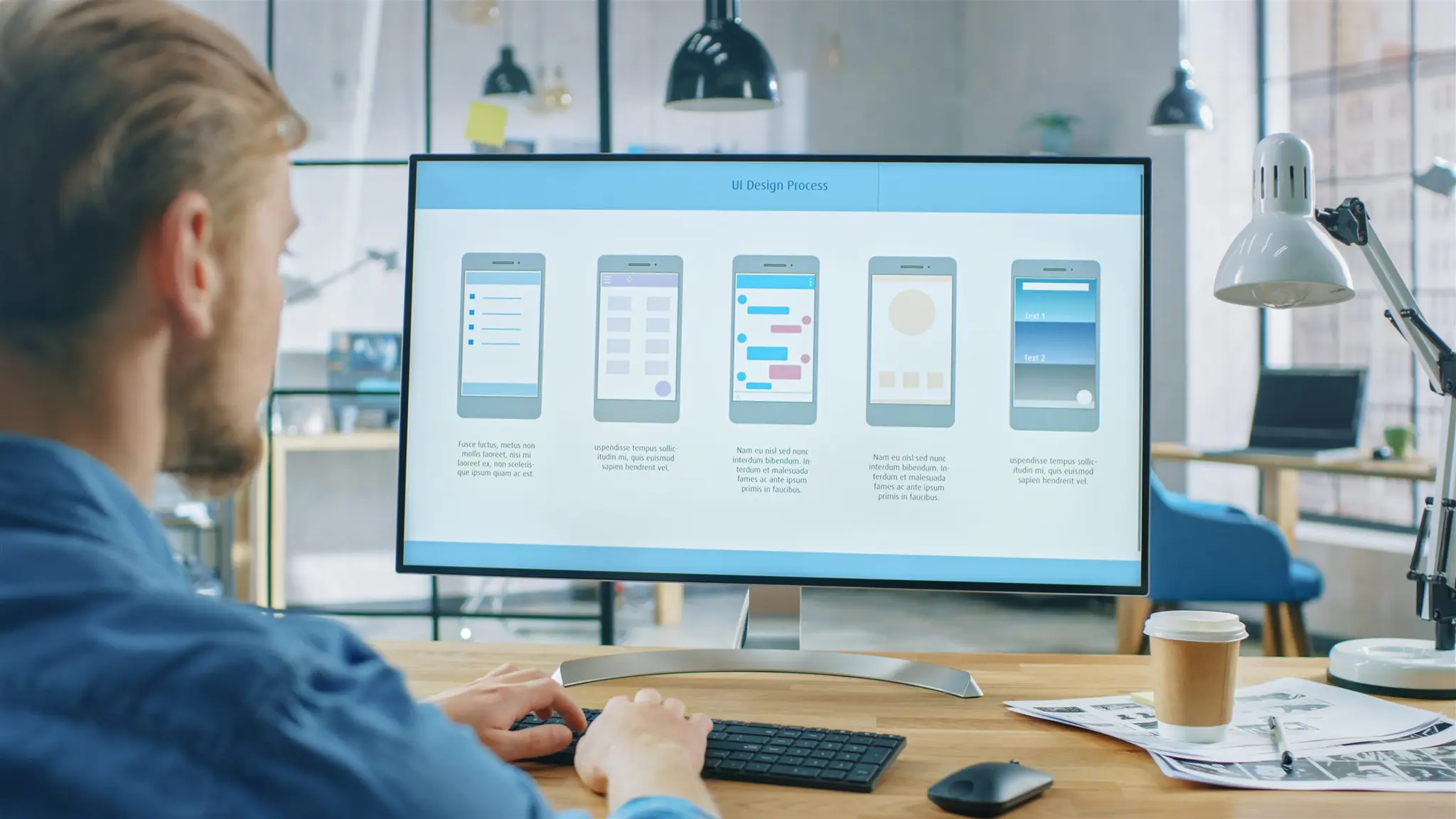 Designing website layouts